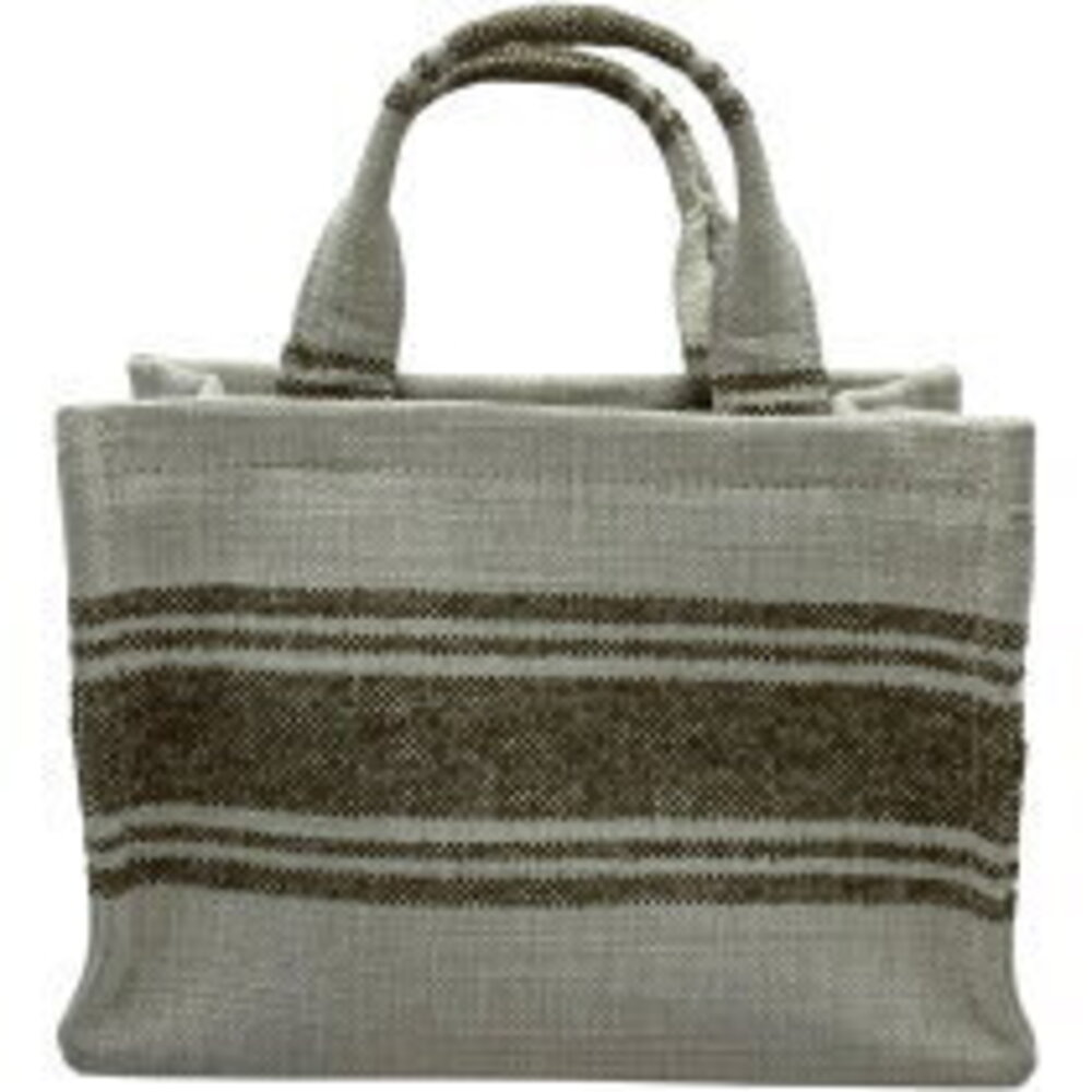Celine Cabatais Beige Tan Canvas Shoulder Bag - Picture 2 of 11